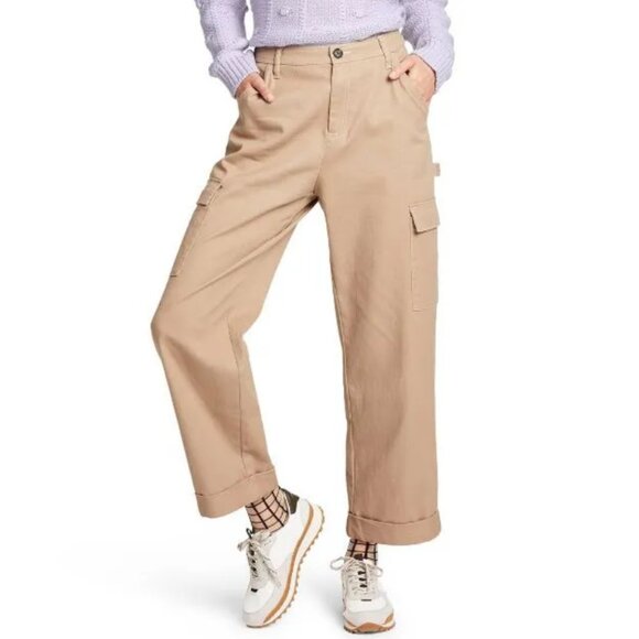 Sandy Liang x Target Mid-rise Straight Leg Pocket Pants - Picture 1 of 13